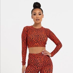 ❤️‍🔥Lici Fit Venom Crop Top❤️‍🔥
